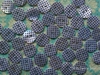 Shell Buttons - Blue Squares
