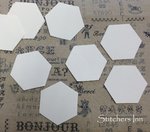 Paperpiecing - Hexagon 5/8"