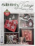 Simply Vintage Nº25 - Revista francesa de Quilts & Crafts