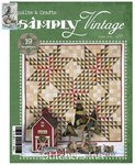 Simply Vintage Nº37 - Revista francesa de Quilts & Crafts