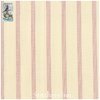 Northport Silky Wovens - Ivory and Red Stripe
