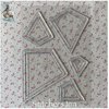 Quilting Clear Stamps - Kites 2" - 1.5" - 1" - 3/4" - 1/2"