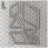 Quilting Clear Stamps - Six Point Star 3" - 2" - 1.5" | Triangle 2" - 1.5" - 1"