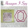 Acrylic template pack - Hexagon I-Spy Quilt - Brigitte Giblin