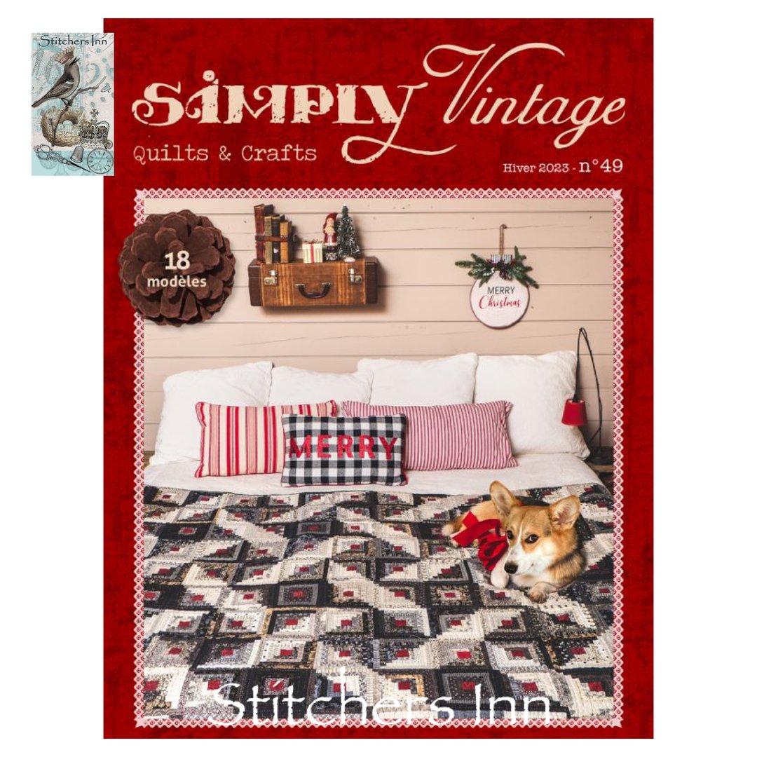 Simply Vintage Nº49 - Franse Quilts & Crafts tijdschrift