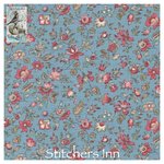 Picardie Small Floral French Blue - Antoinette